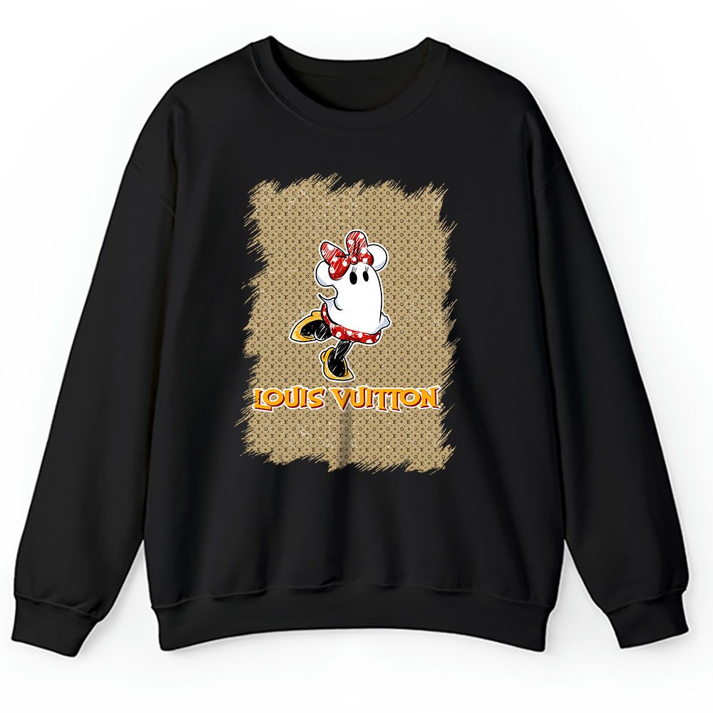 Mickey Minnie Ghost Louis Vuitton Unisex Sweatshirt BTN14669