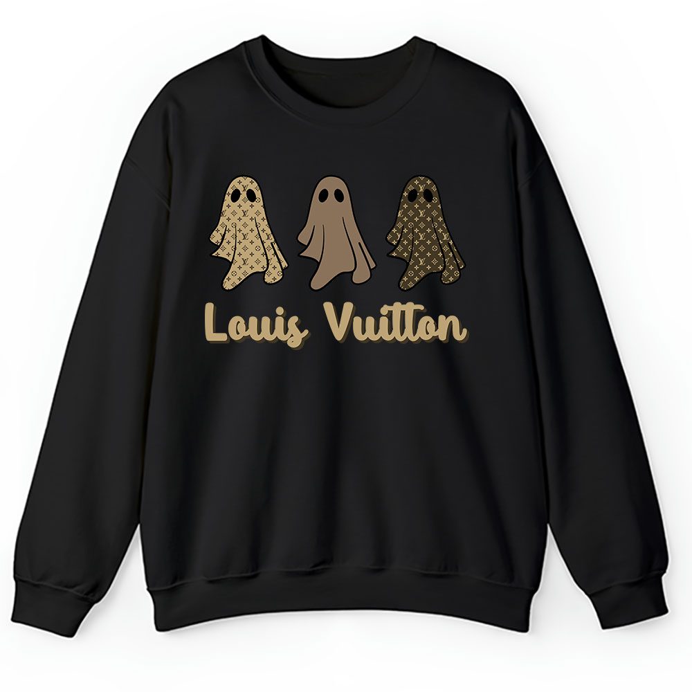 Cute Ghost Boujee Boojee Spooky Halloween Louis Vuitton Unisex Sweatshirt BTN14653