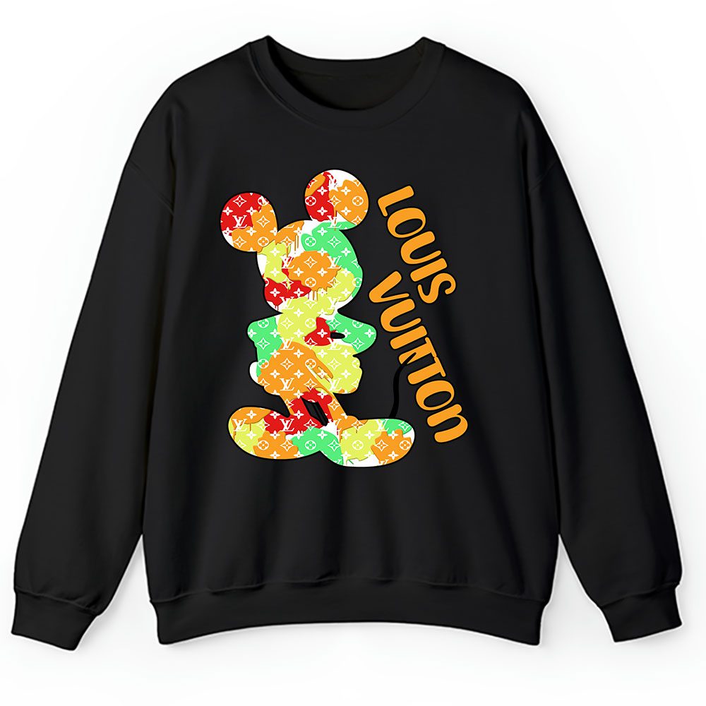 Disney Mickey Louis Vuitton Unisex Sweatshirt BTN14604