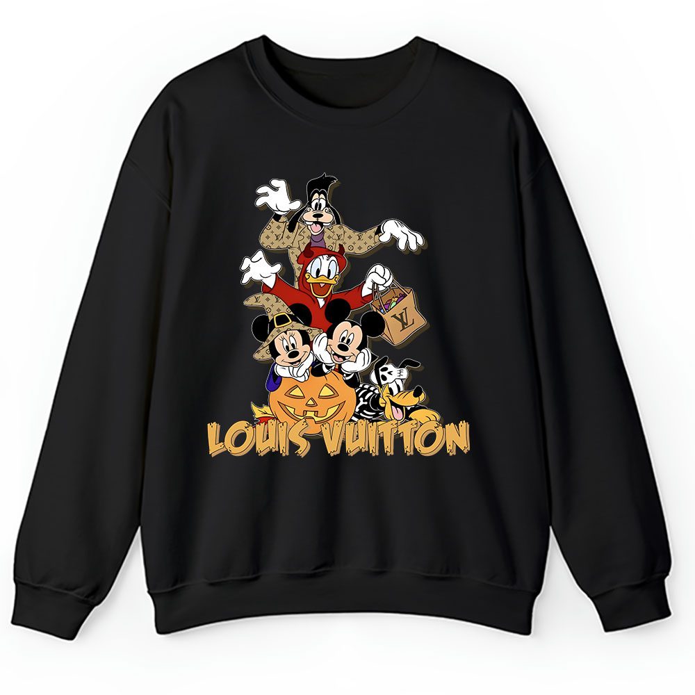 Mickey And Friends Louis Vuitton Unisex Sweatshirt BTN14662