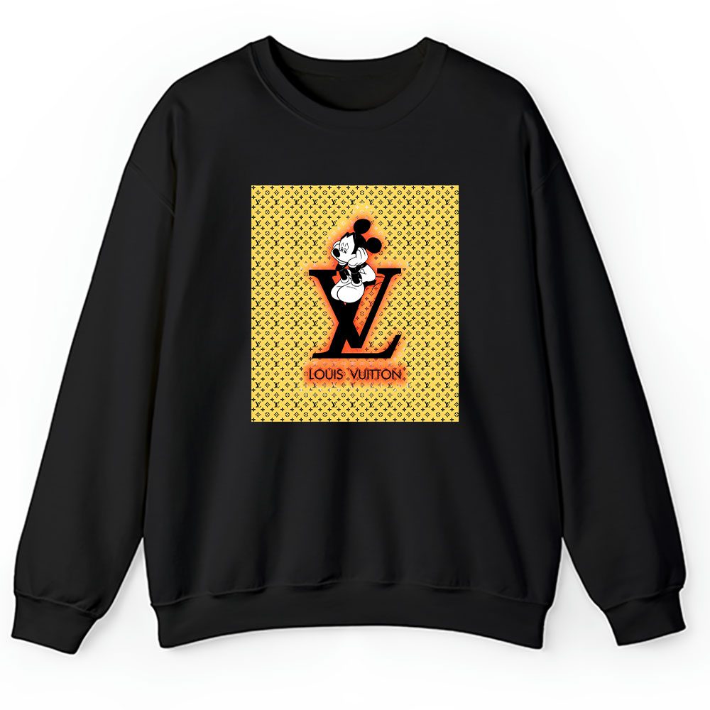 Disney Mickey Louis Vuitton Unisex Sweatshirt BTN14301