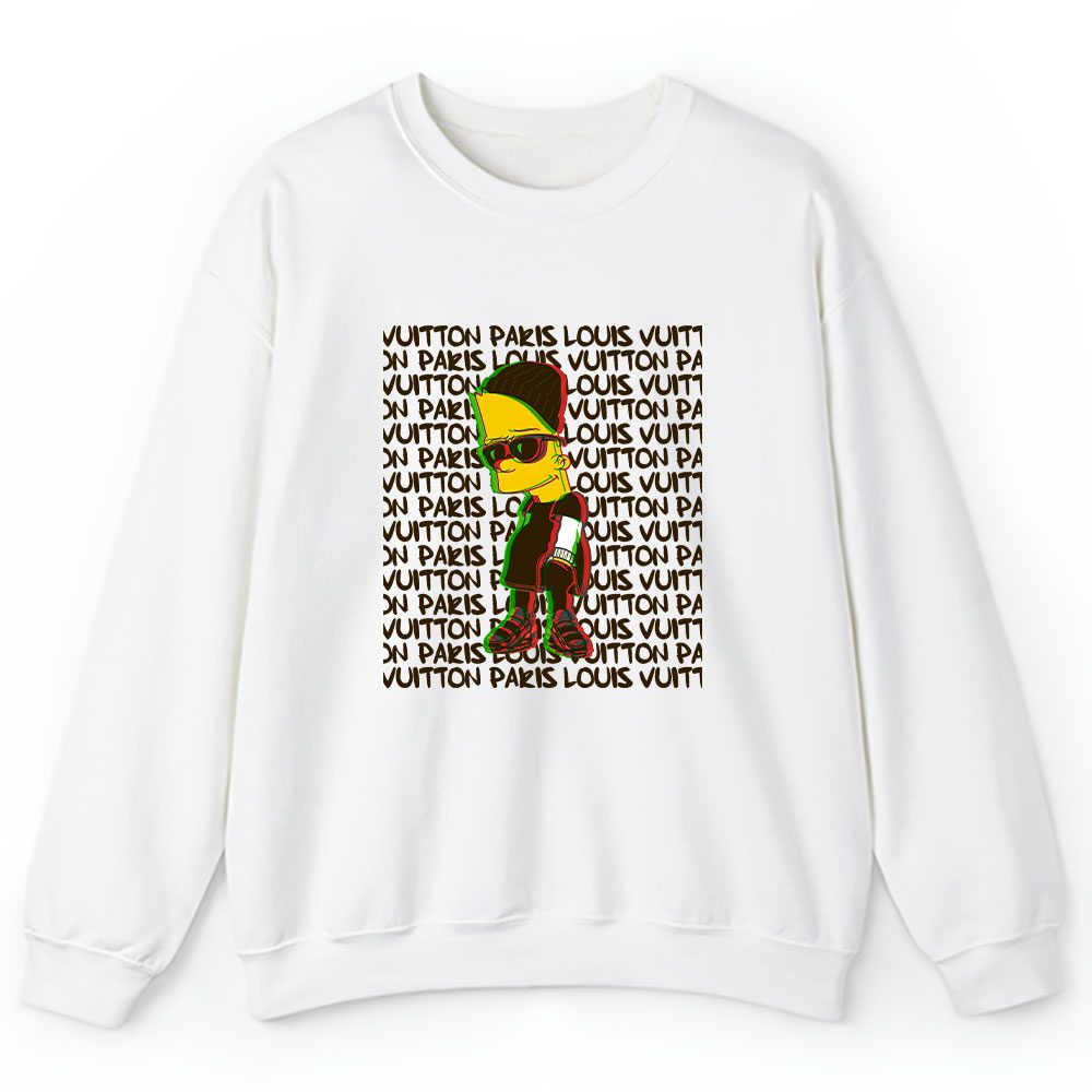 The Simpsons Bart Simpson Louis Vuitton Unisex Sweatshirt BTN14555