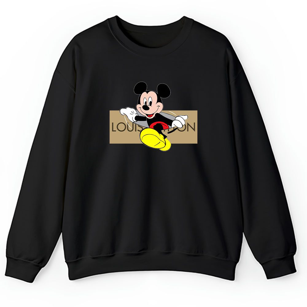 Disney Mickey Mouse Louis Vuitton Unisex Sweatshirt BTN14306
