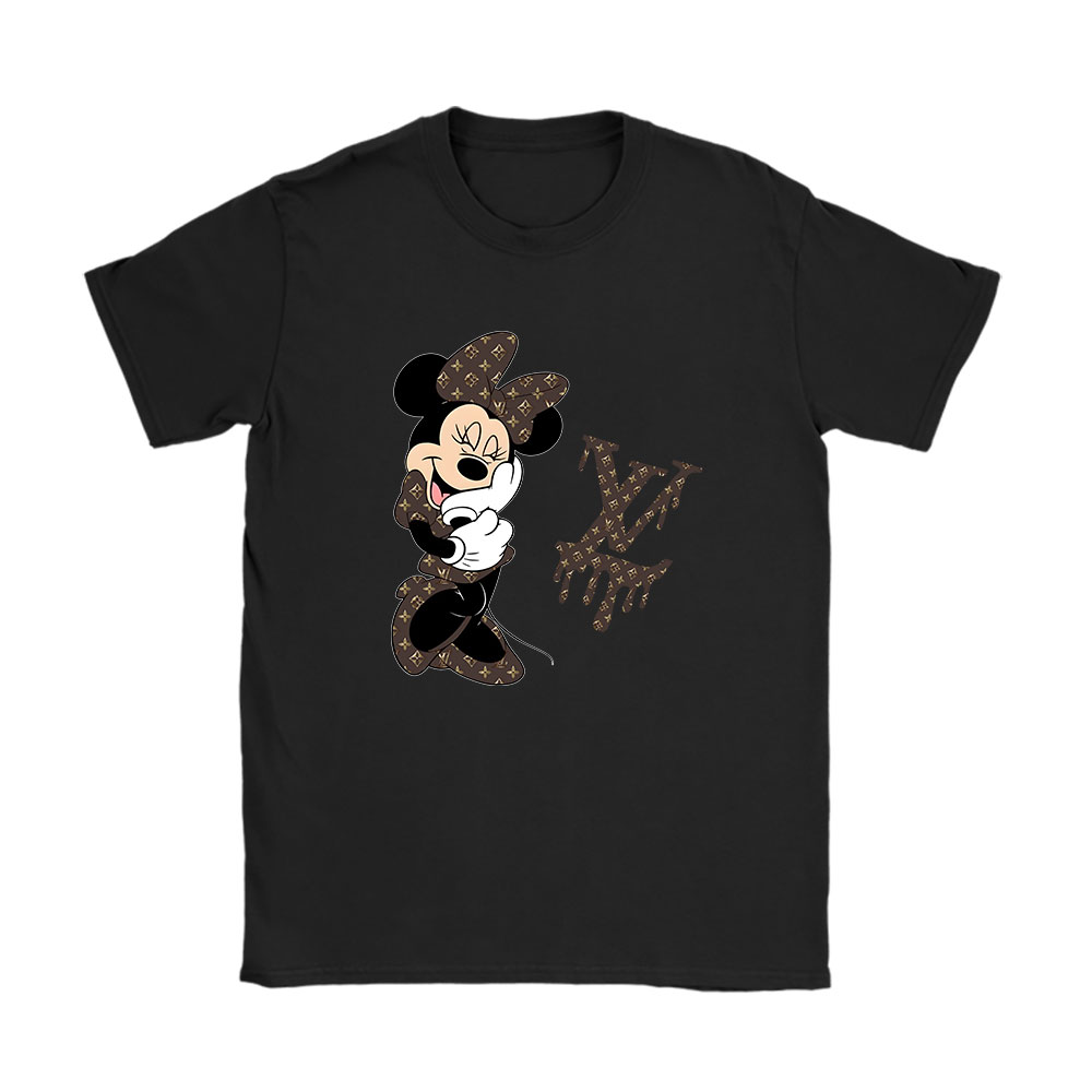 Minnie Louis Vuitton Unisex T-Shirt Cotton Tee BN14333