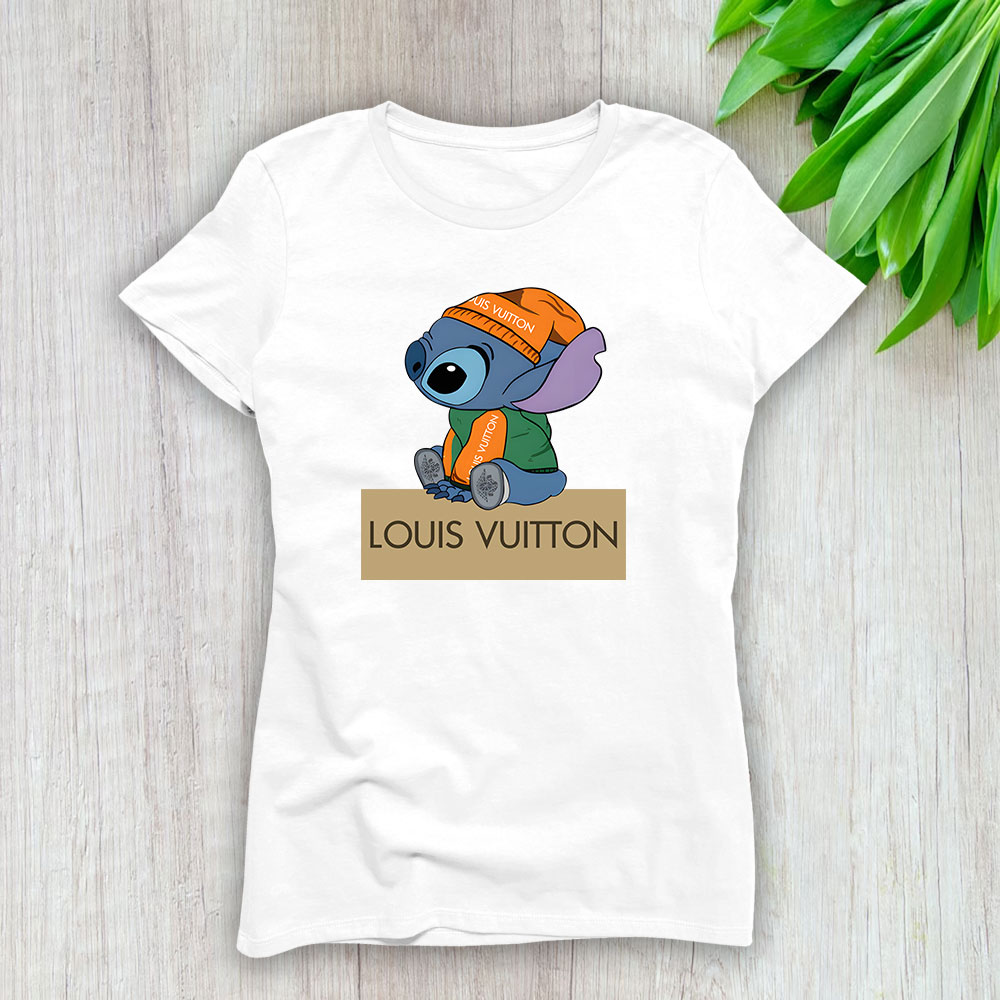 Stitch Louis Vuitton Lady T-Shirt Women BTN14411