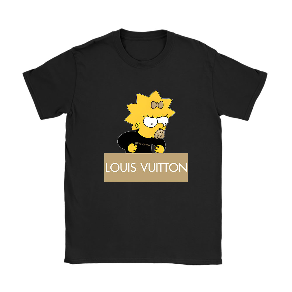 Lisa Simpson Louis Vuitton Unisex T-Shirt Cotton Tee BN14324