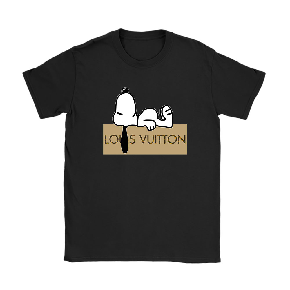 Snoopy Louis Vuitton Unisex T-Shirt Cotton Tee BN14412