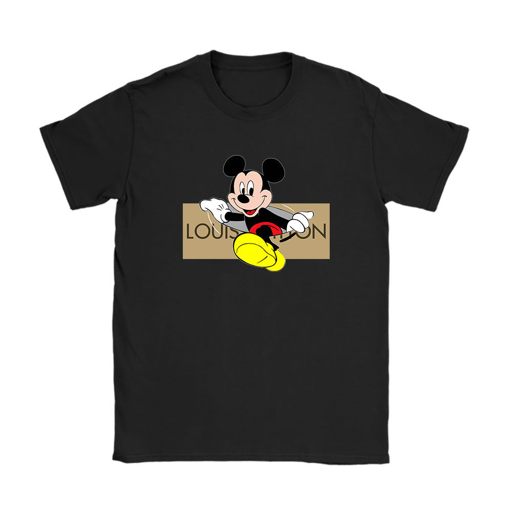 Disney Mickey Mouse Louis Vuitton Unisex T-Shirt Cotton Tee BN14306