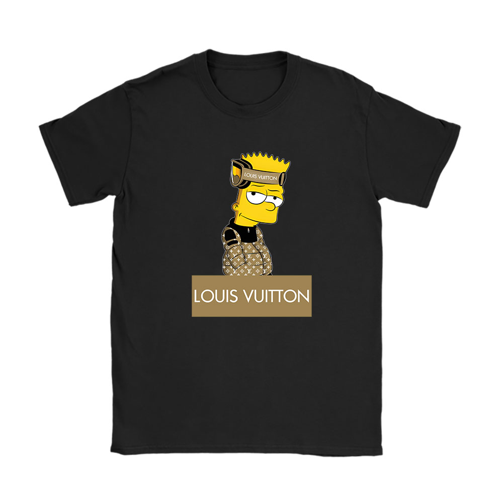 Bart Simpson Louis Vuitton Unisex T-Shirt Cotton Tee BN14286