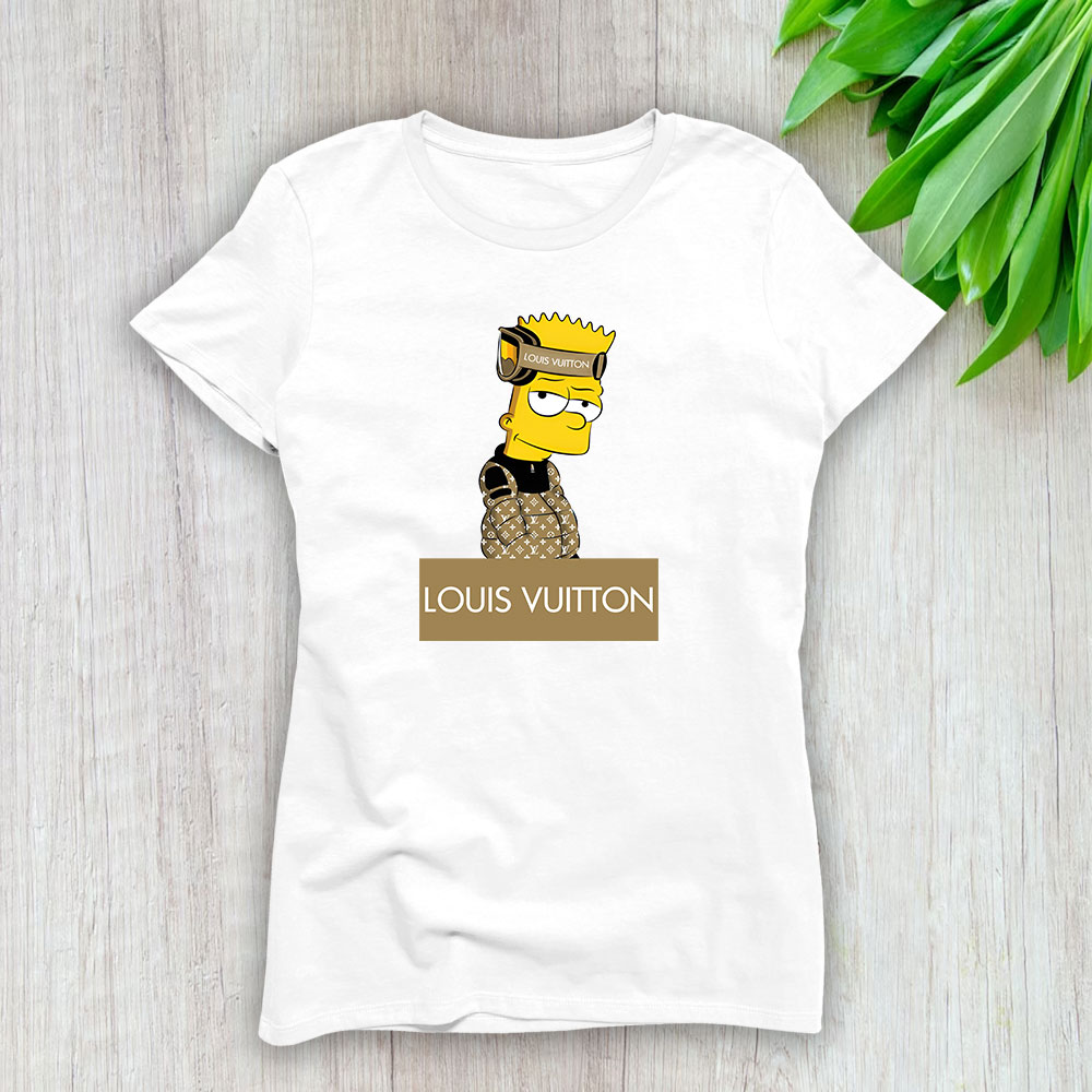Bart Simpson Louis Vuitton Lady T-Shirt Women BTN14286