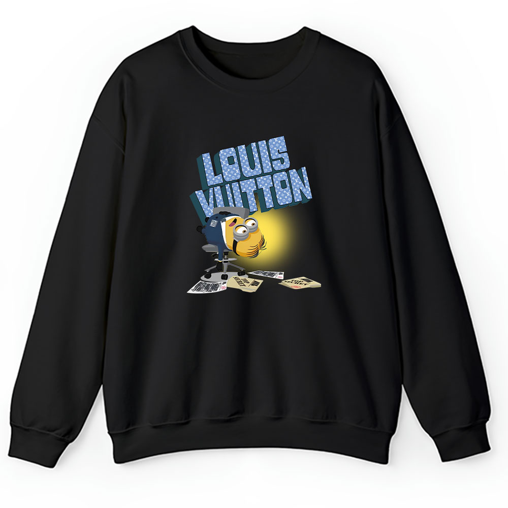 Minions Despicable Me Louis Vuitton Unisex Sweatshirt BTN13339
