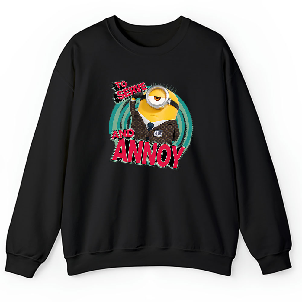 Minions Despicable Me Louis Vuitton Unisex Sweatshirt BTN13338