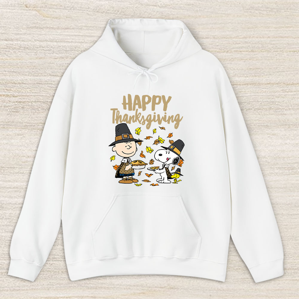 Happy Thanksgiving Charlie Snoopy Woodstock Louis Vuitton Unisex Hoodie TAH12306