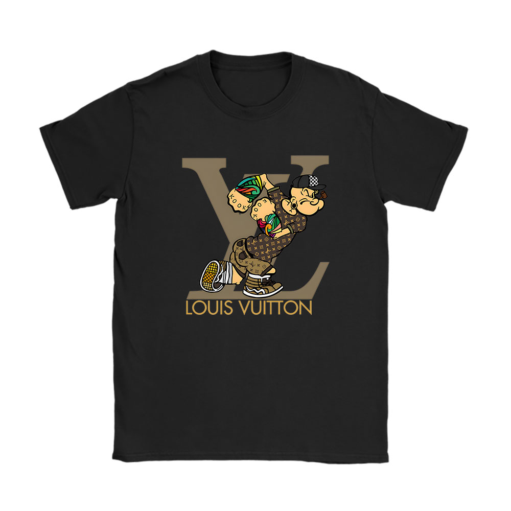 Popeye Louis Vuitton Unisex T-Shirt Cotton Tee BN12318