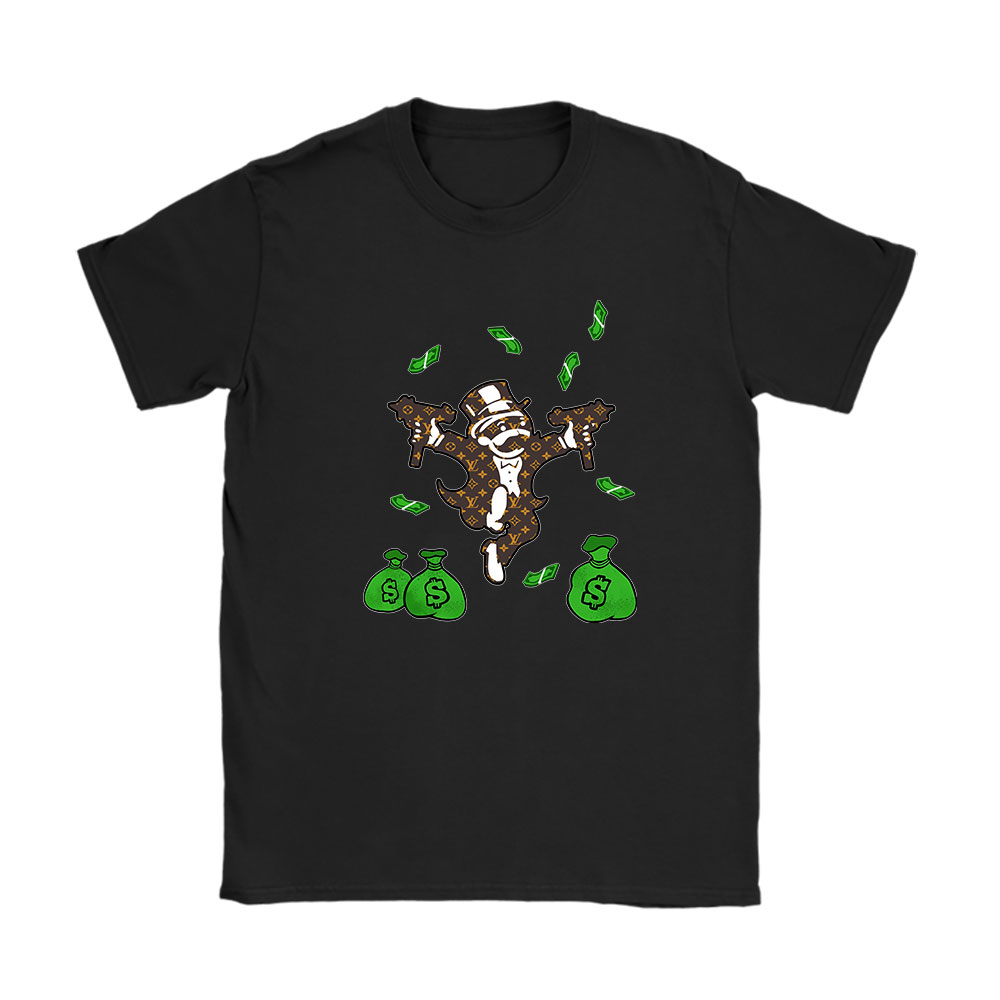 Mr Monopoly Louis Vuitton Unisex T-Shirt Cotton Tee BN12317