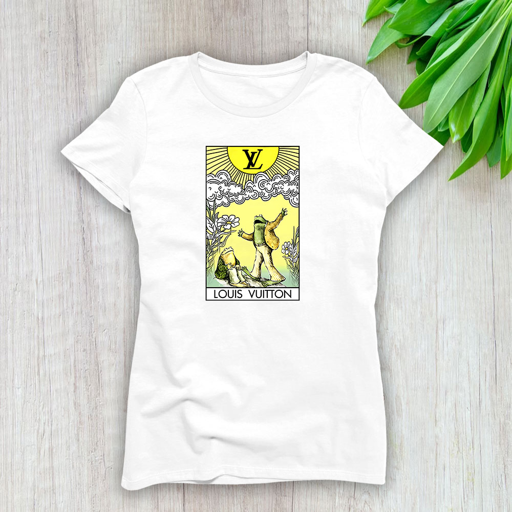 Frog Star The Lovers Tarot Card Louis Vuitton Lady T-Shirt Women BTN11704