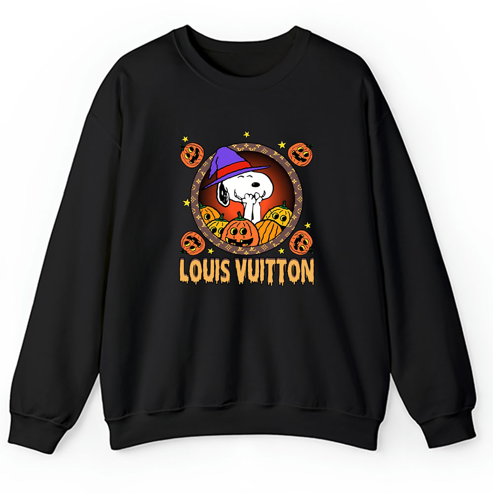 Peanuts Halloween Louis Vuitton Unisex Sweatshirt BTN11568