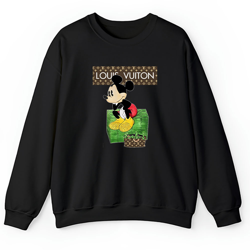 Disney Mickey Louis Vuitton Unisex Sweatshirt BTN11551