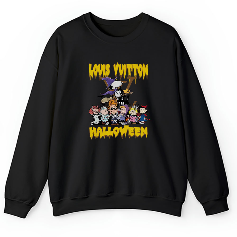 Peanuts Halloween Louis Vuitton Unisex Sweatshirt BTN11569