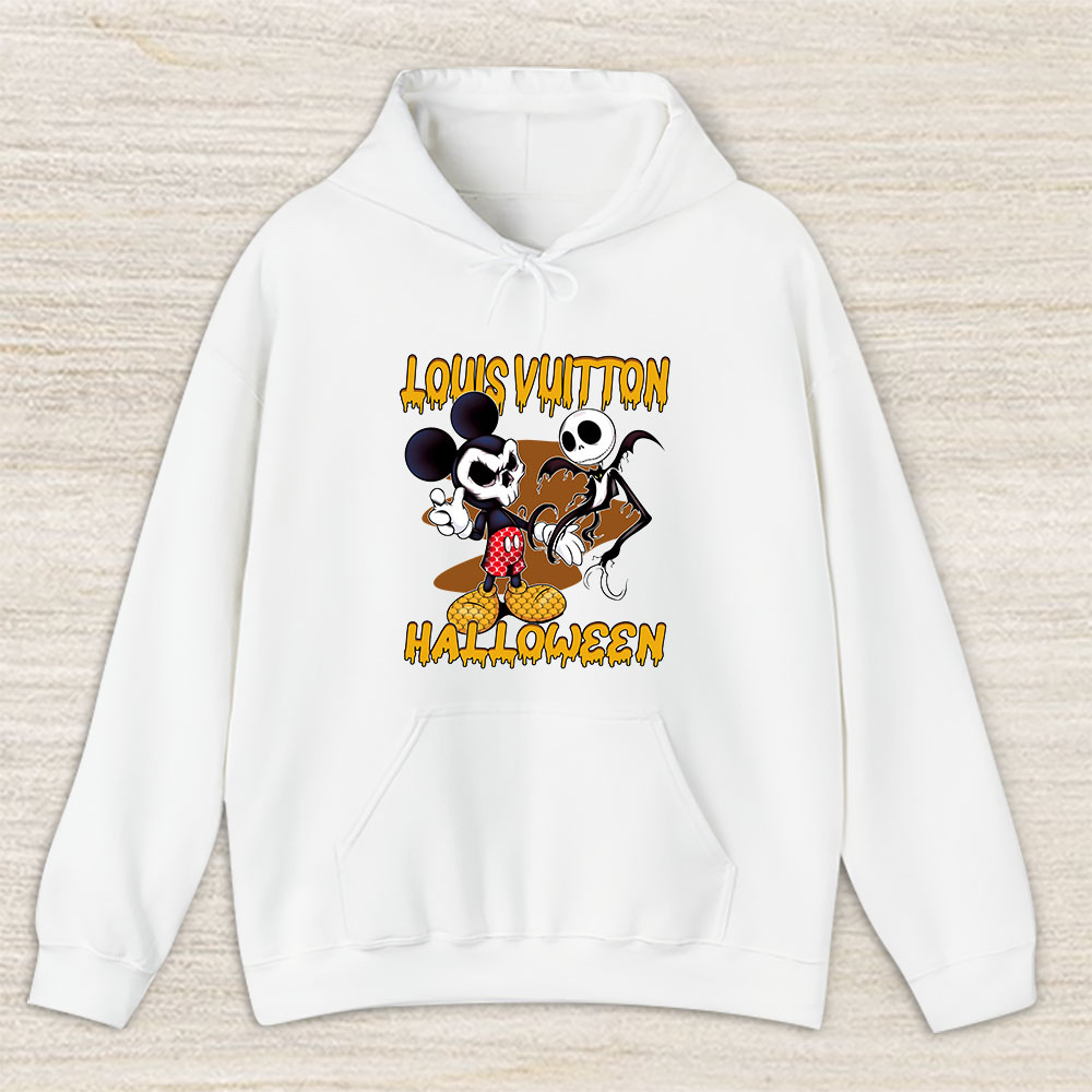 Disney Mickey Halloween Shirt Louis Vuitton Unisex Hoodie TAH11550