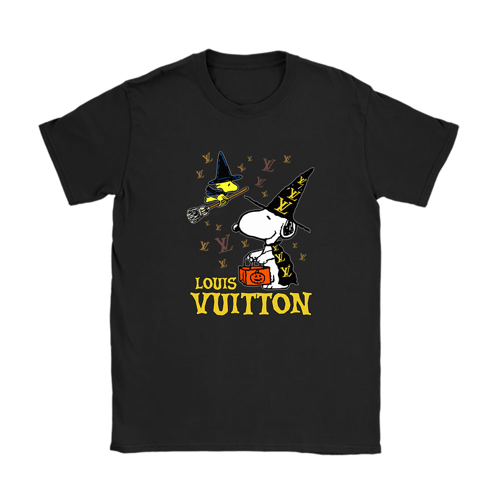 The Snoopy Halloween Louis Vuitton Unisex T-Shirt Cotton Tee BN11694