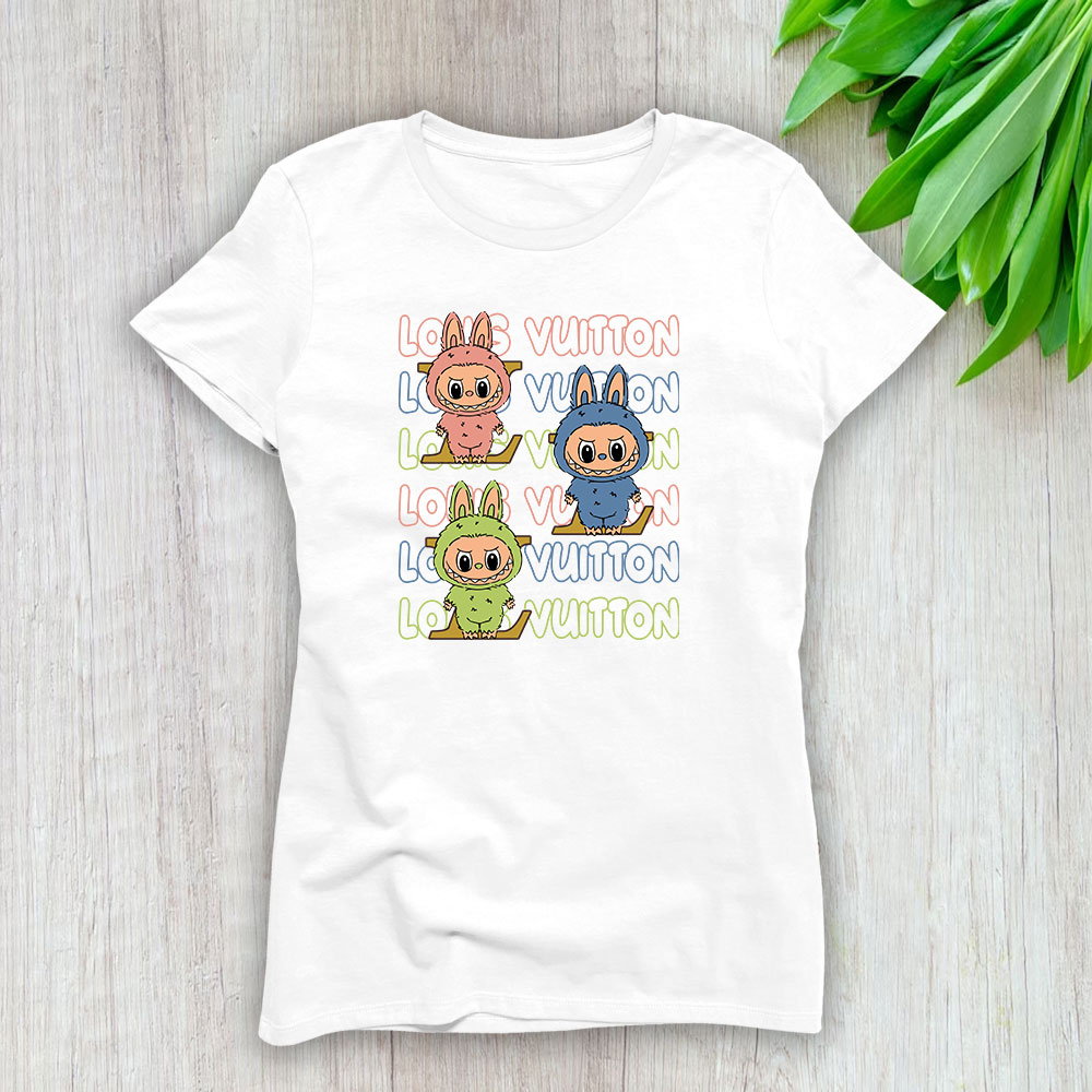 Labubu Pop Mart Louis Vuitton Lady T-Shirt Women BTN11559