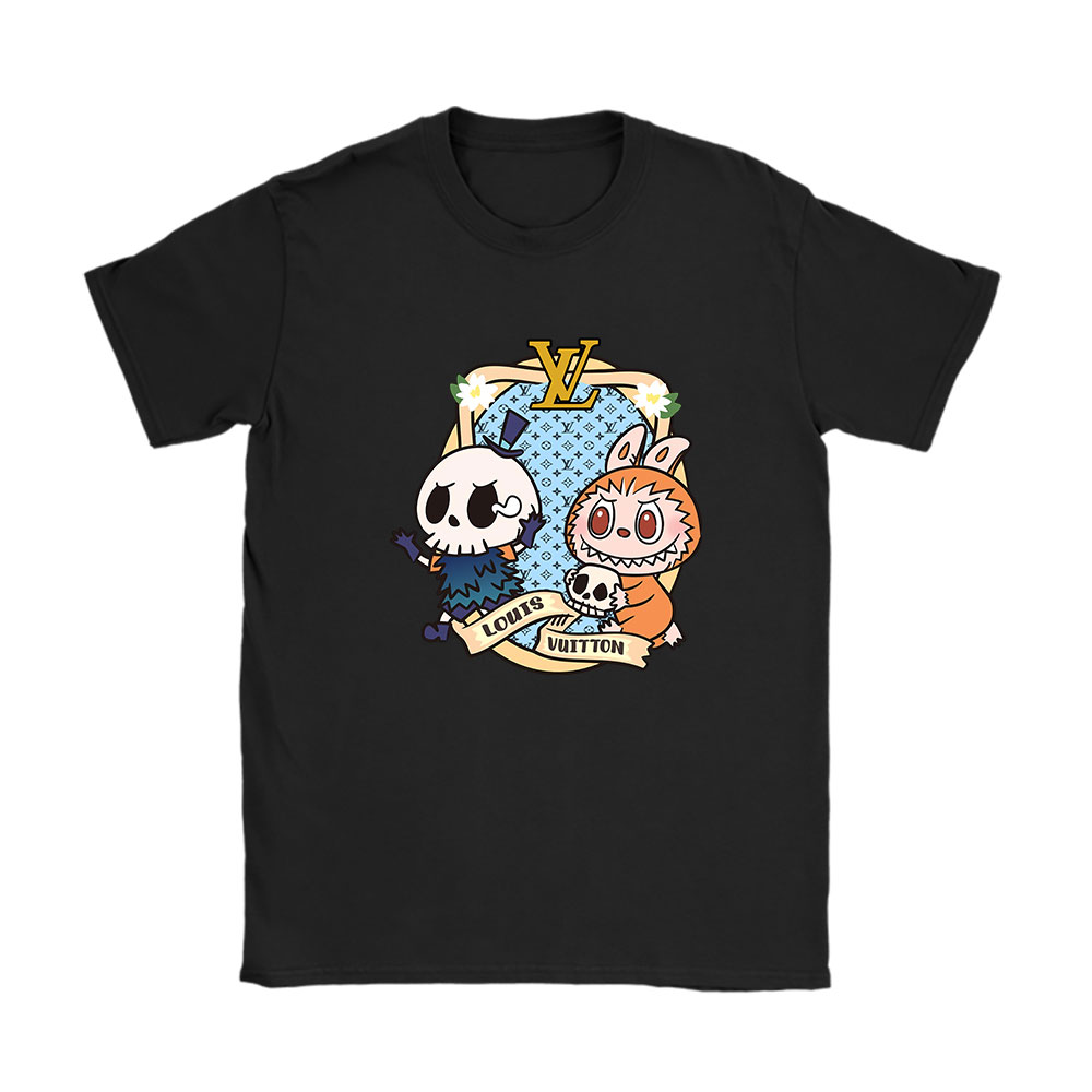 Labubu Pop Mart Louis Vuitton Unisex T-Shirt Cotton Tee BN11562