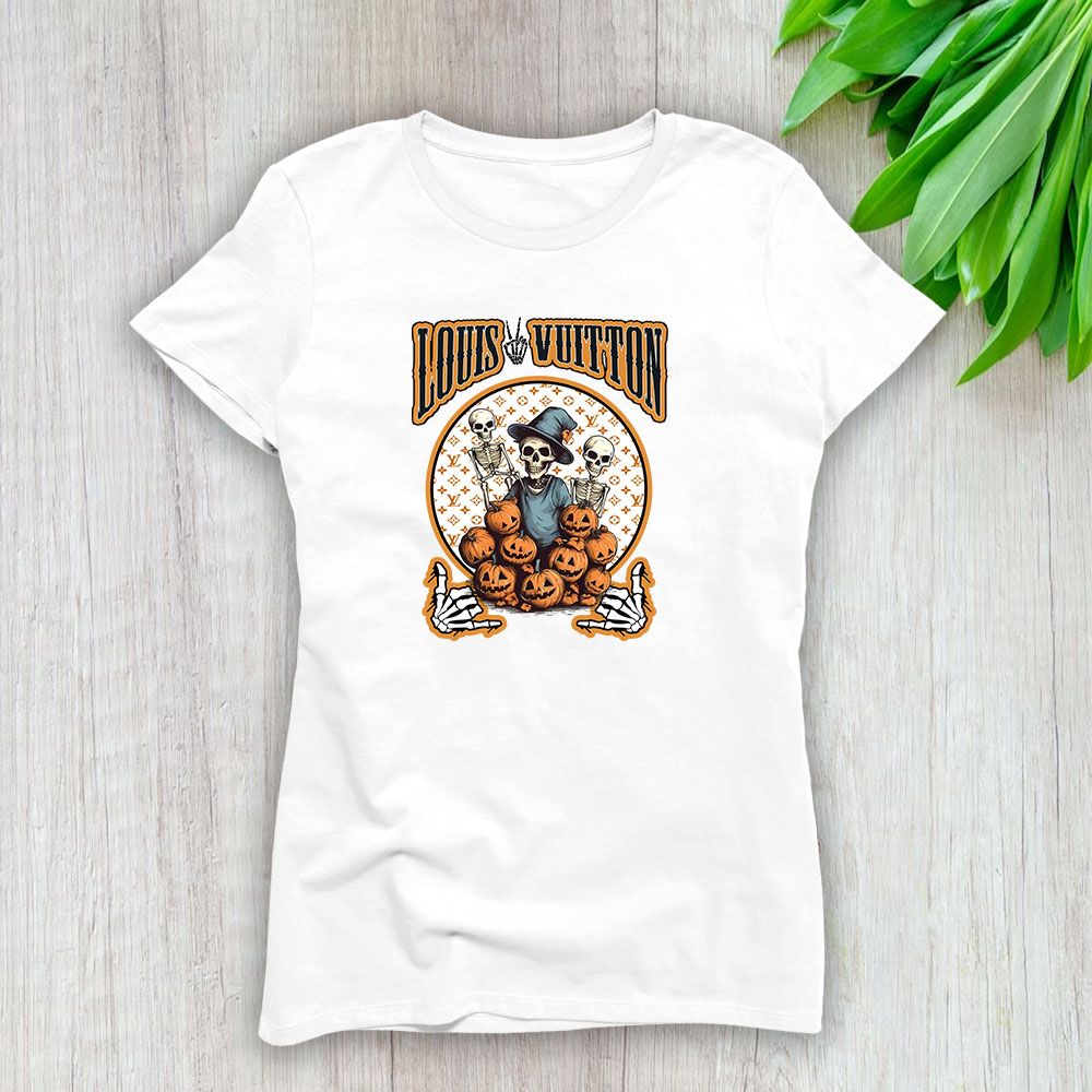Retro Spooky Halloween Shirt Louis Vuitton Lady T-Shirt Women BTN10167