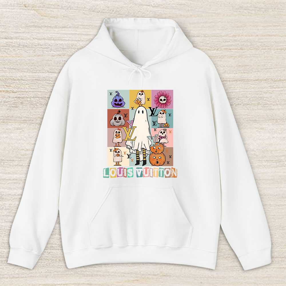 Retro Spooky Halloween Shirt Louis Vuitton Unisex Hoodie TAH10168