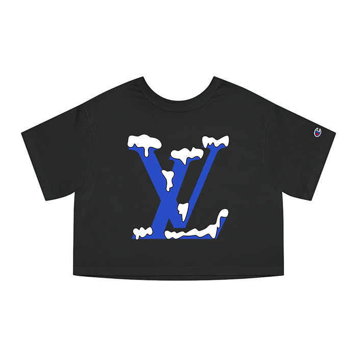 Louis Vuitton Do A Kick Flip Champion Lady Heritage Crop-Top T-Shirt CTB196