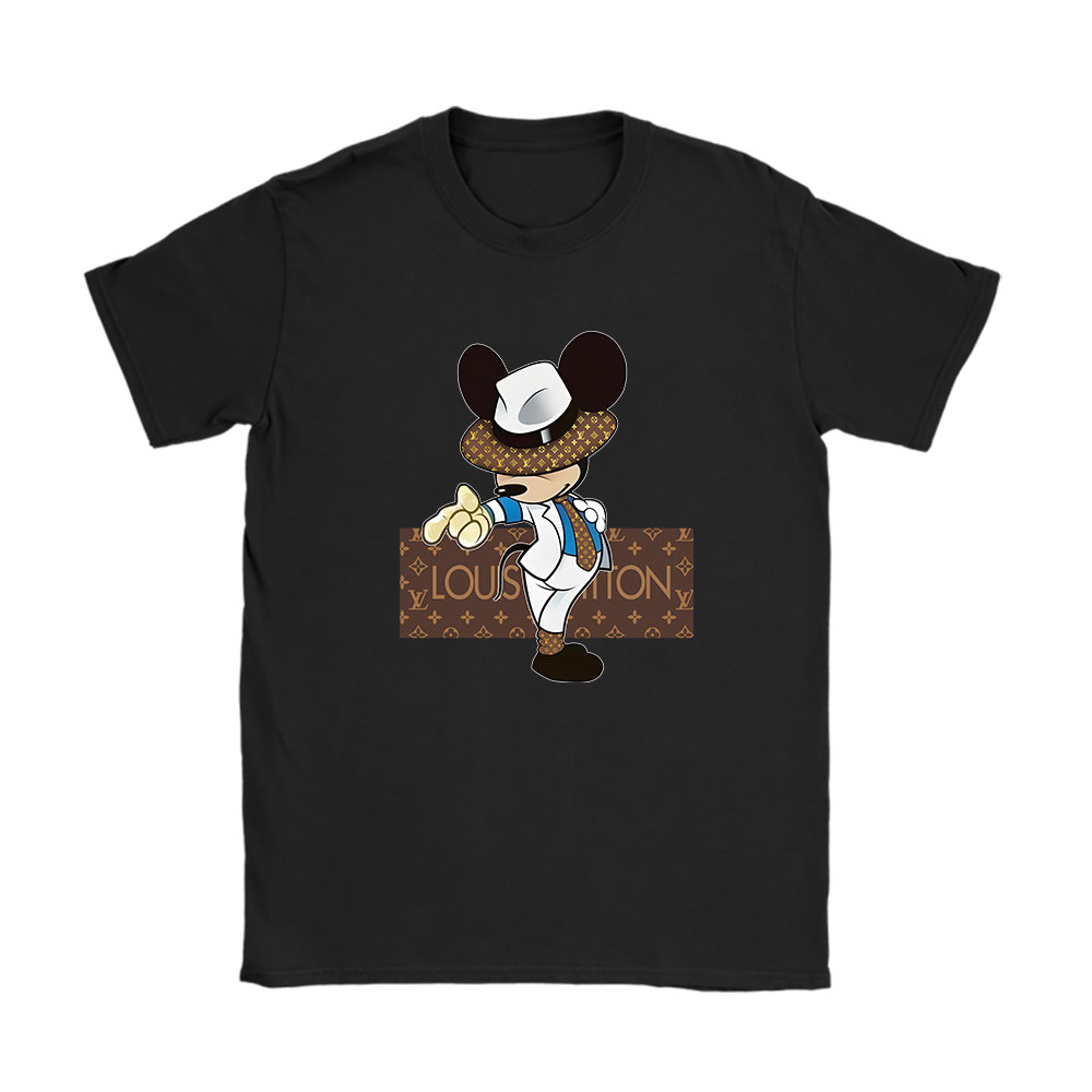 Disney Mickey Louis Vuitton Unisex T-Shirt Cotton Tee BN9810