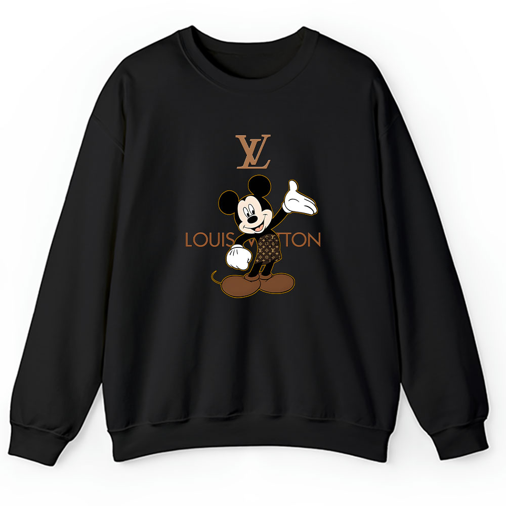 Disney Mickey Louis Vuitton Unisex Sweatshirt BTN9811