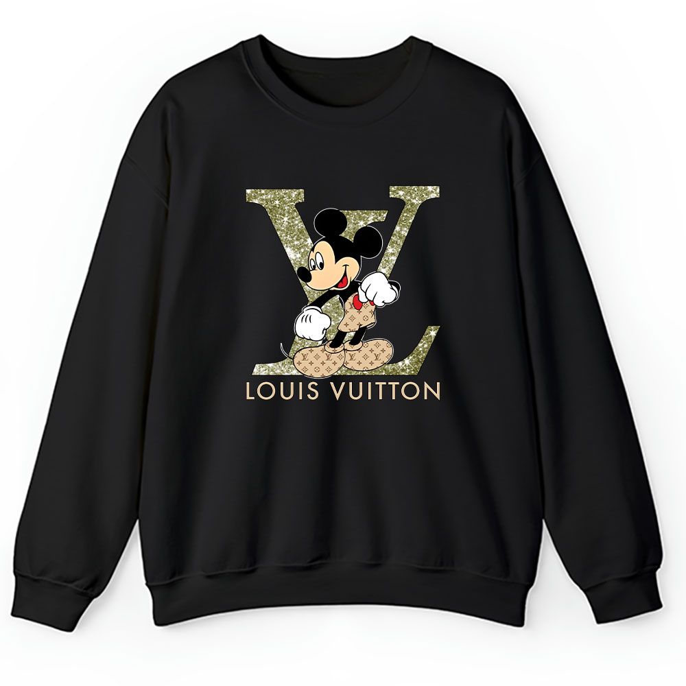 Disney Mickey Louis Vuitton Unisex Sweatshirt BTN9809