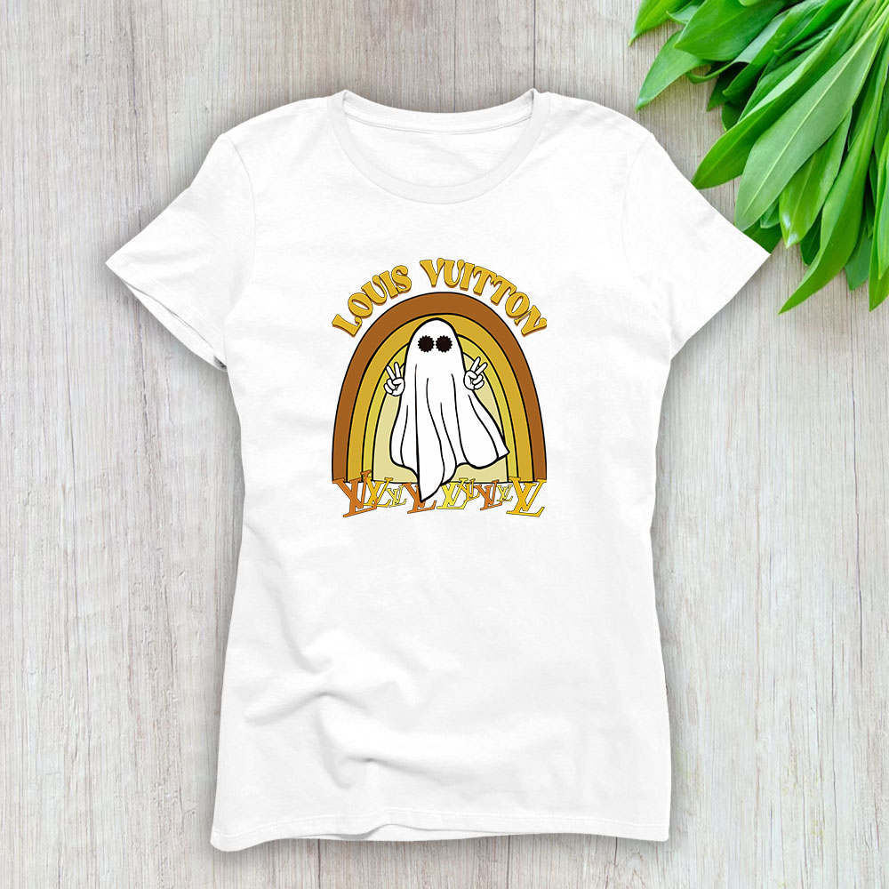 Retro Spooky Halloween Shirt Louis Vuitton Lady T-Shirt Women BTN9304
