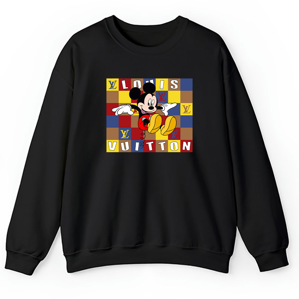 Mickey Mouse Louis Vuitton Unisex Sweatshirt BTN8290