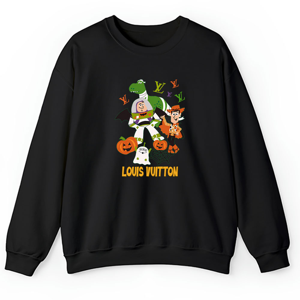 Disney Pixar Toy Story Halloween Louis Vuitton Unisex Sweatshirt BTN9280