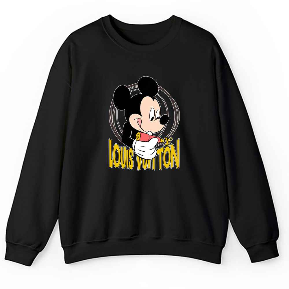 Mickey Mouse Louis Vuitton Unisex Sweatshirt BTN8295