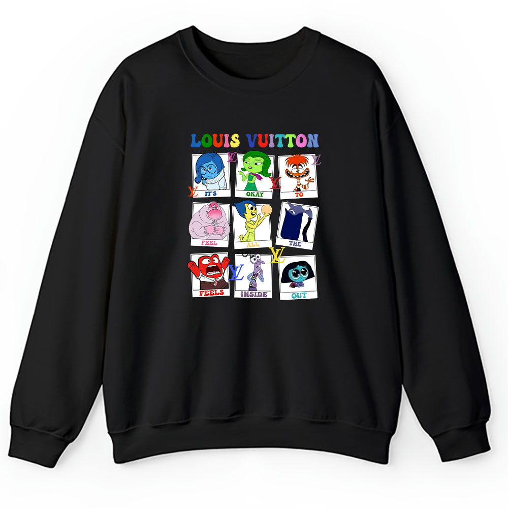 Inside Out Its Okay To Feel All The Feels Louis Vuitton Unisex Sweatshirt BTN8192