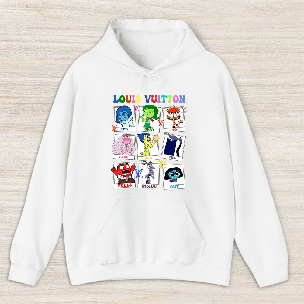 Inside Out Its Okay To Feel All The Feels Louis Vuitton Unisex Hoodie TAH8192