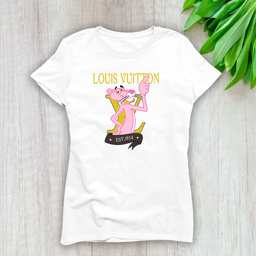 Pink Panther Louis Vuitton Lady T-Shirt Women BTN8333