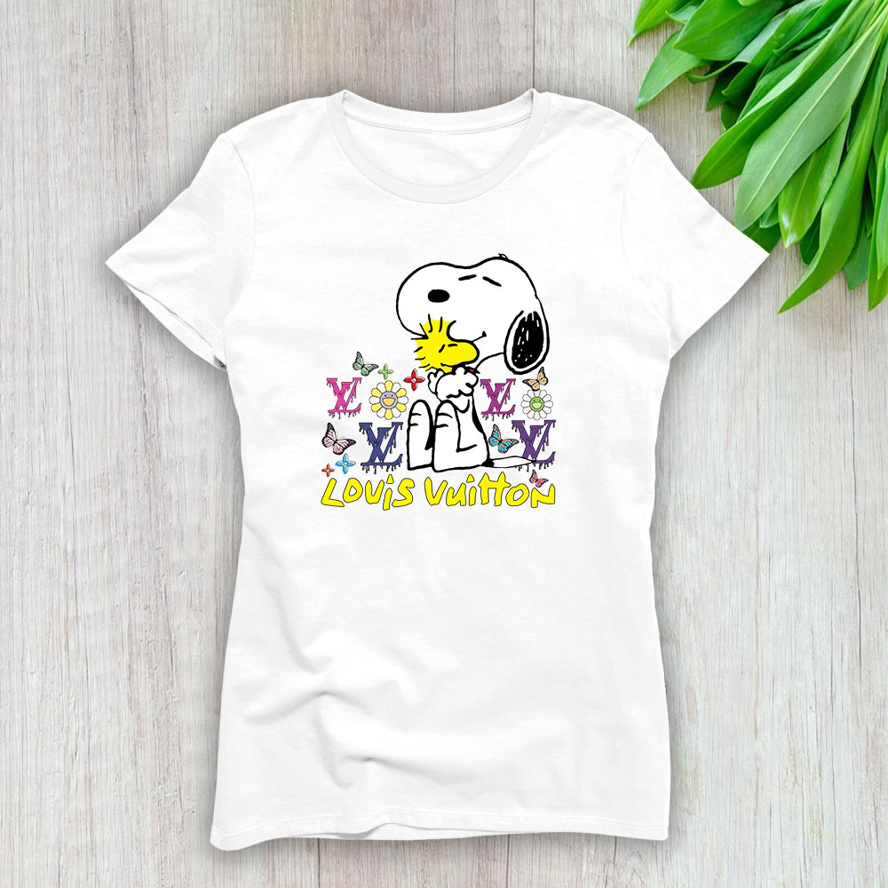 Snoopy Louis Vuitton Lady T-Shirt Women BTN8400