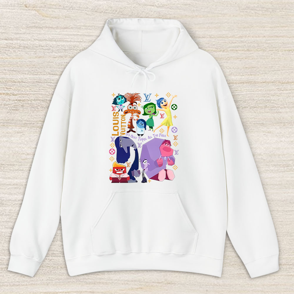 Inside Out 2 Its Okay To Feel All The Feels Louis Vuitton Unisex Hoodie TAH8187