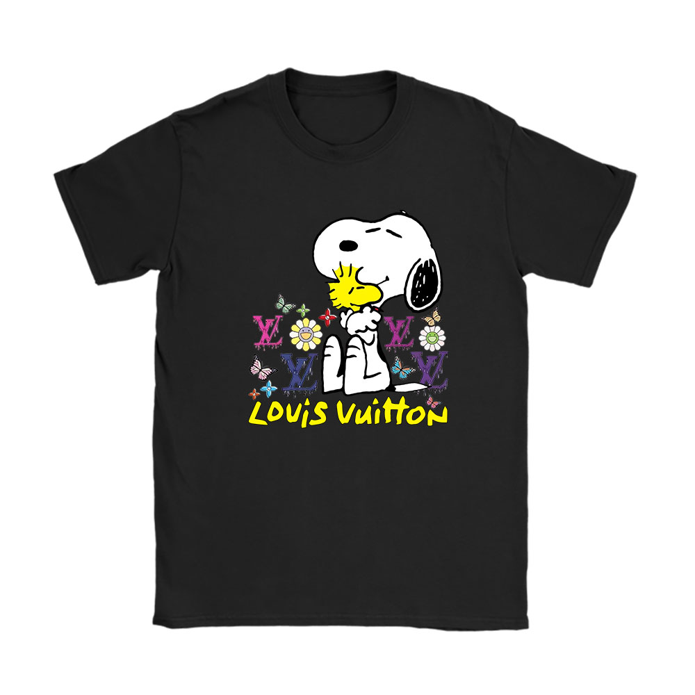 Snoopy Louis Vuitton Unisex T-Shirt Cotton Tee BN8400