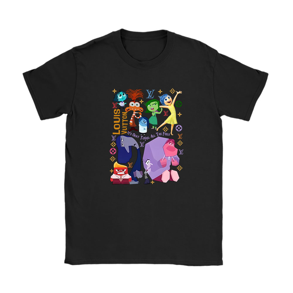 Inside Out 2 Its Okay To Feel All The Feels Louis Vuitton Unisex T-Shirt Cotton Tee BN8187
