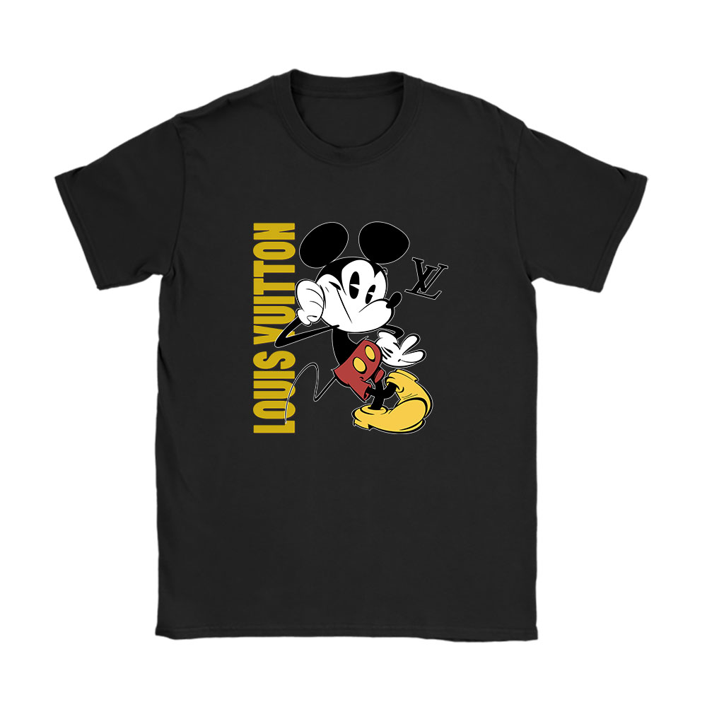 Mickey Mouse Louis Vuitton Unisex T-Shirt Cotton Tee BN8294