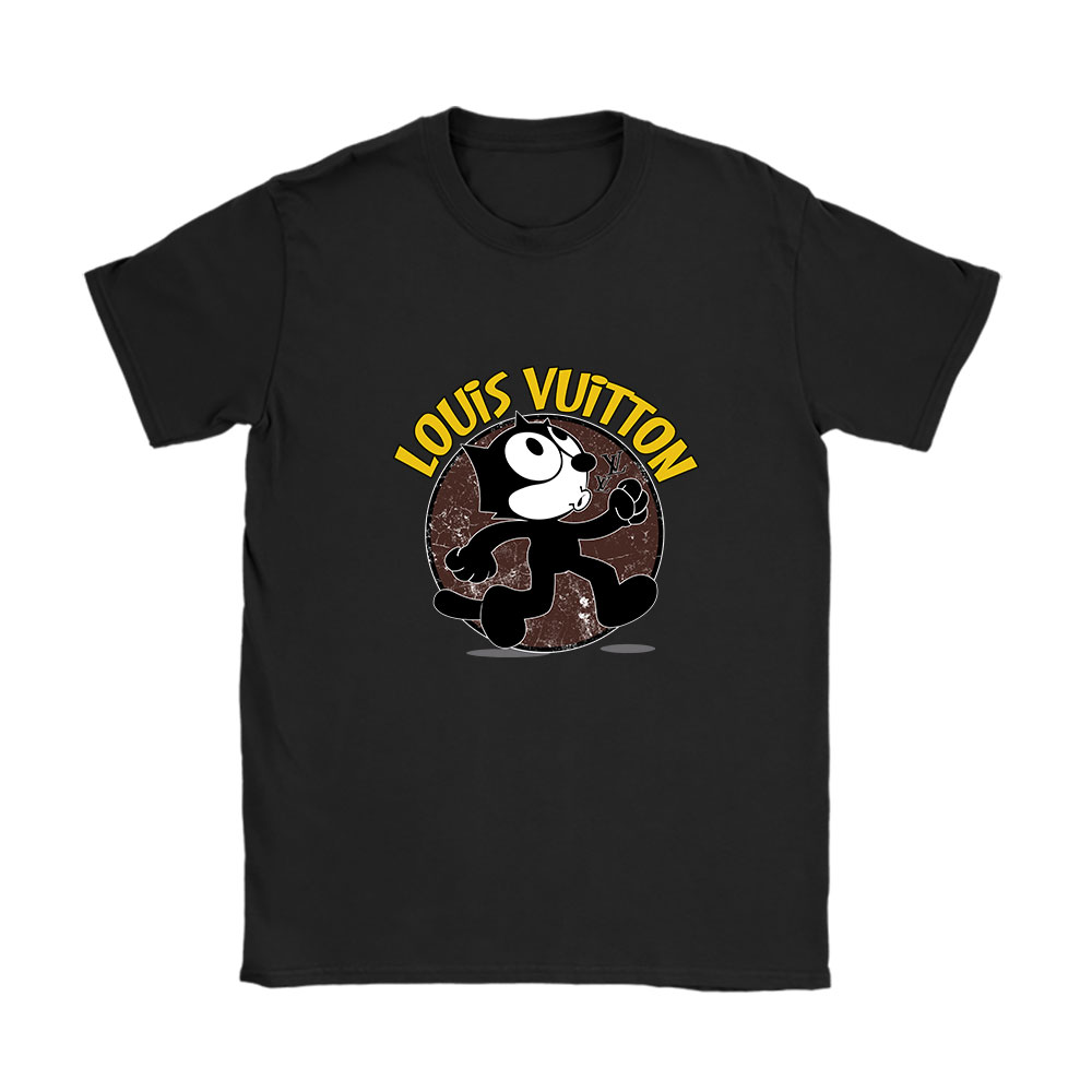 Felix The Cat Louis Vuitton Unisex T-Shirt Cotton Tee BN7581
