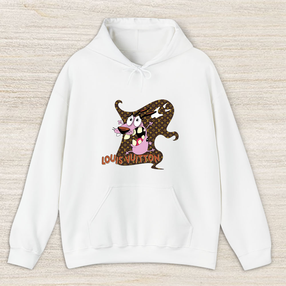 Courage The Cowardly Dog Louis Vuitton Unisex Hoodie TAH7017