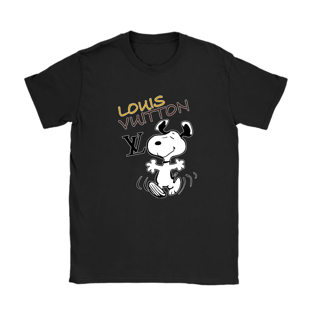 Snoopy Louis Vuitton Unisex T-Shirt Cotton Tee BN7270