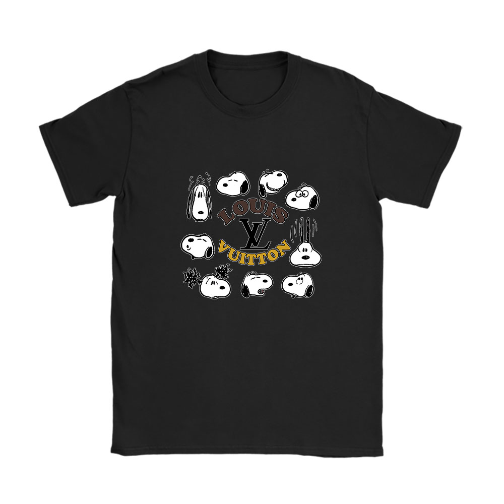 Snoopy Louis Vuitton Unisex T-Shirt Cotton Tee BN7271