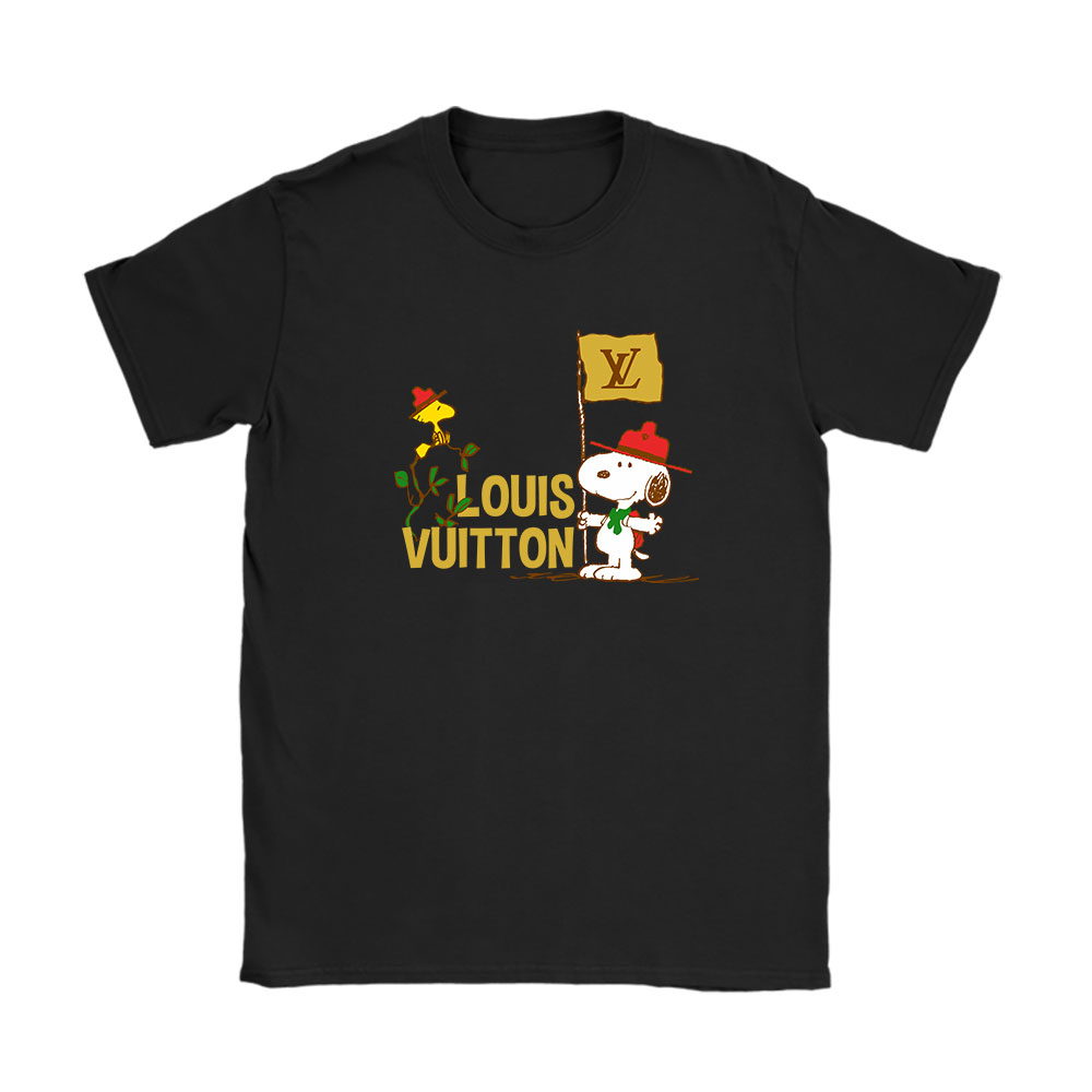 Snoopy Louis Vuitton Unisex T-Shirt Cotton Tee BN7267